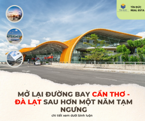 mở lại đường bay Cần Thơ - Đà Lạt