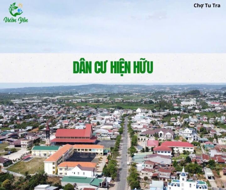 Khu dân cư hiện hữu quanh chợ Tu Tra
